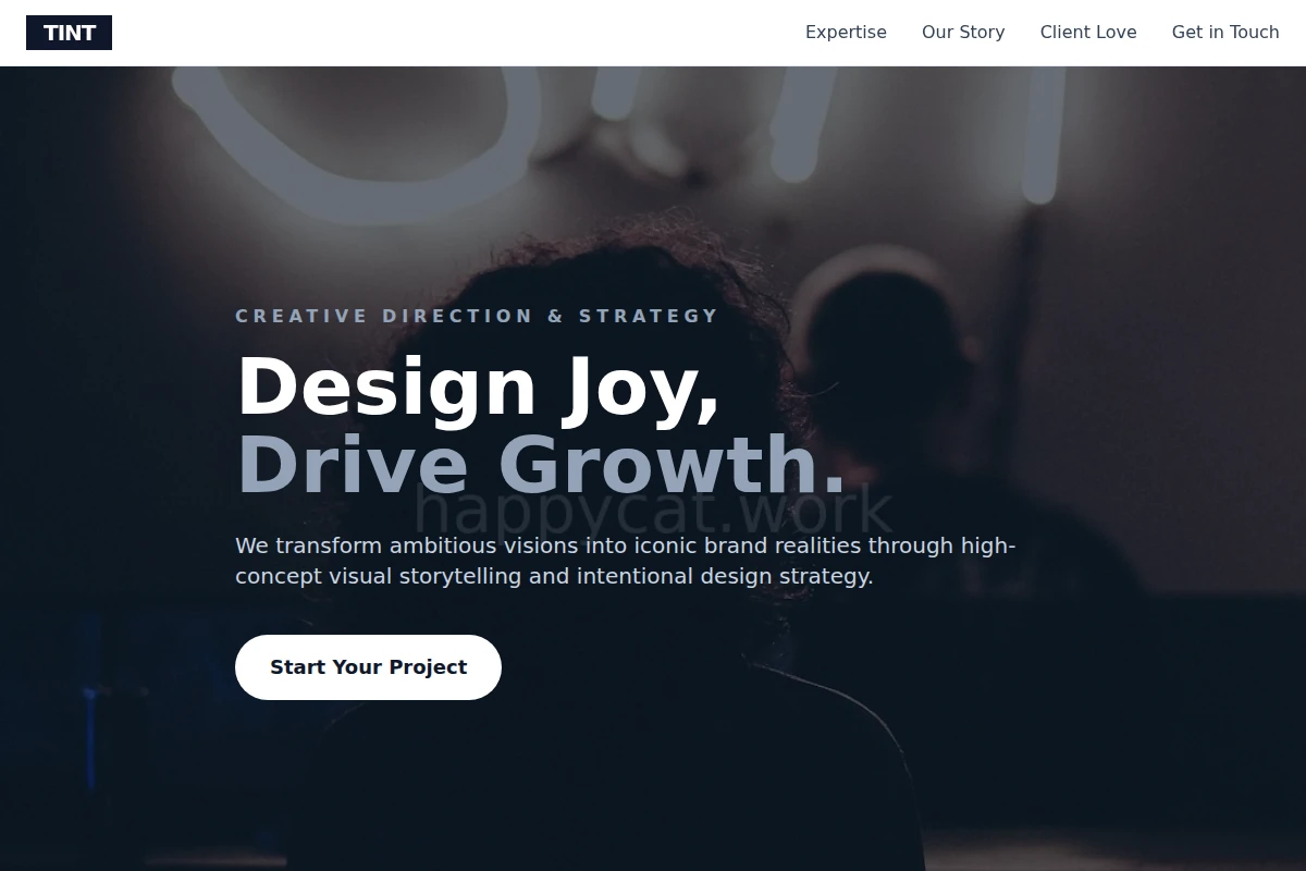Tint Creative Direction