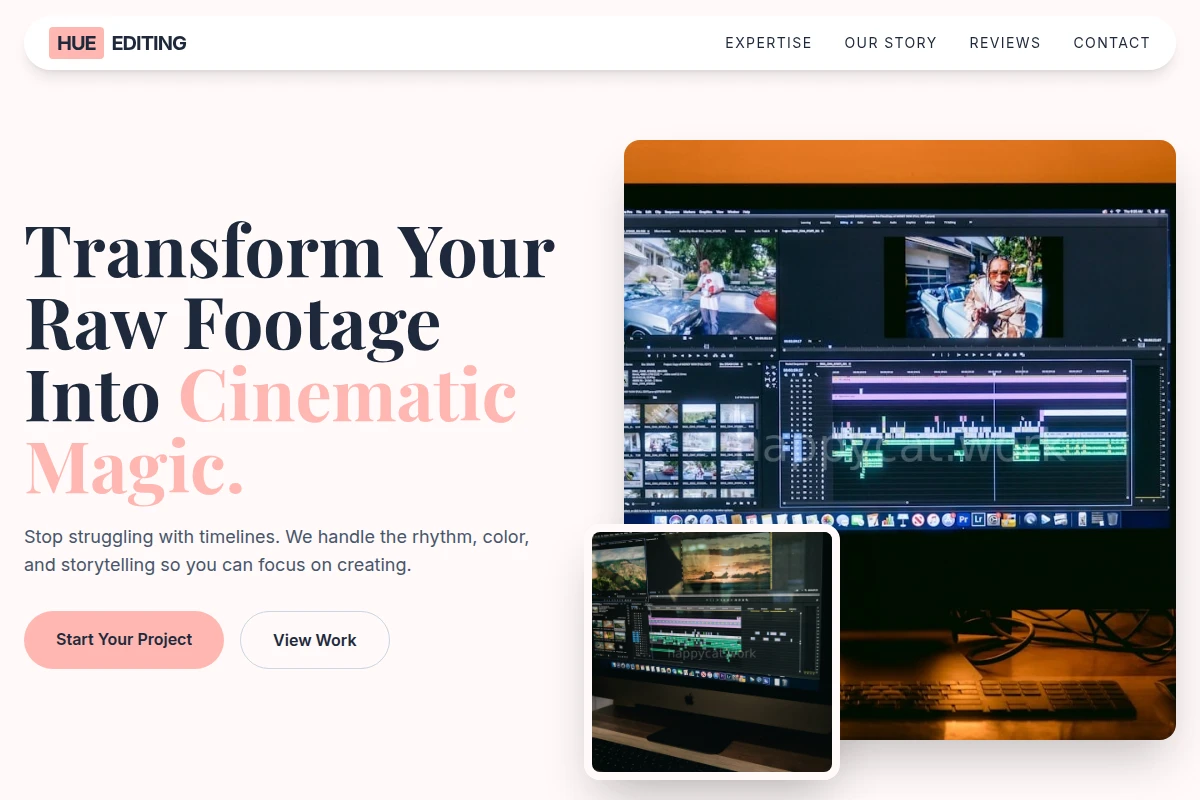 Hue Video Editing