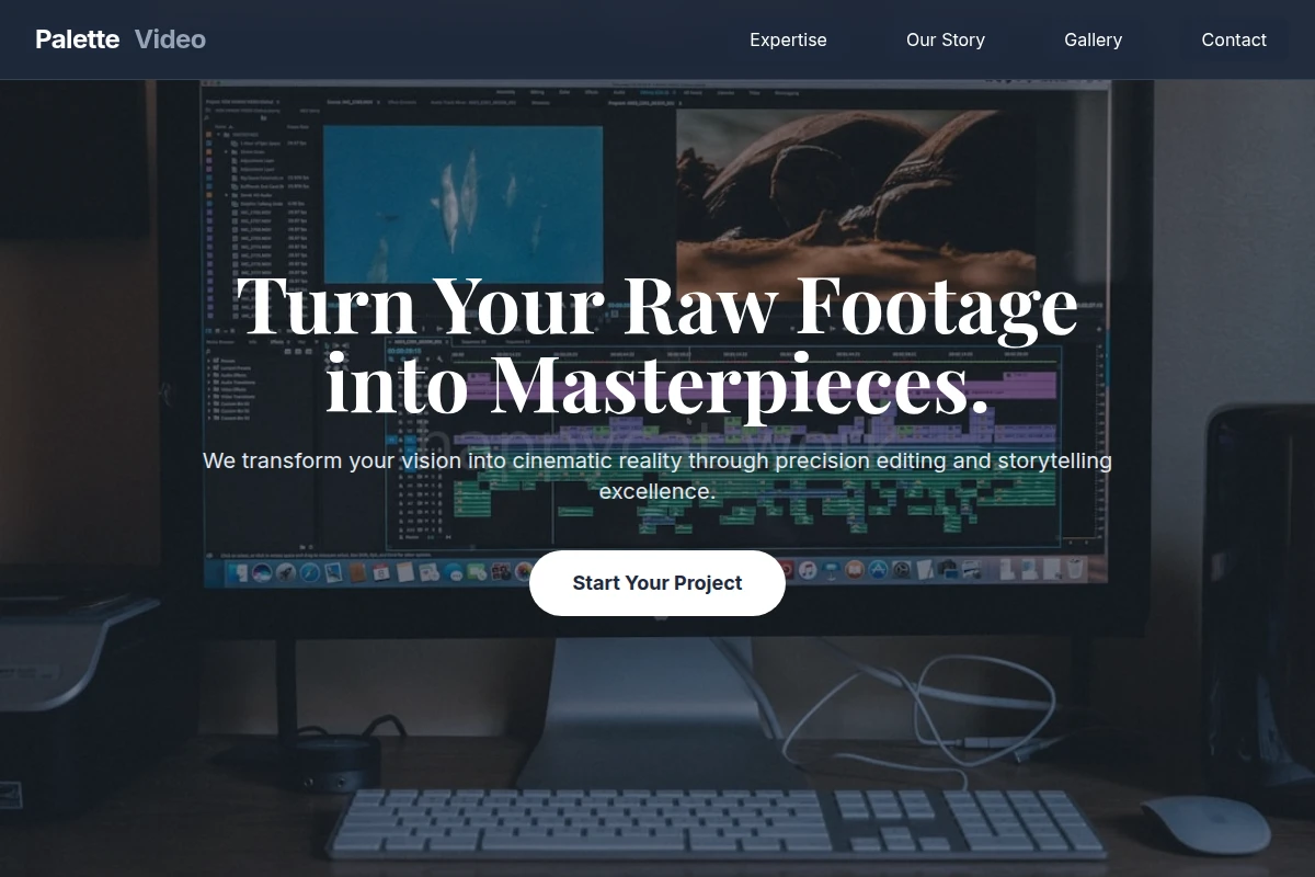 Palette Video Editing