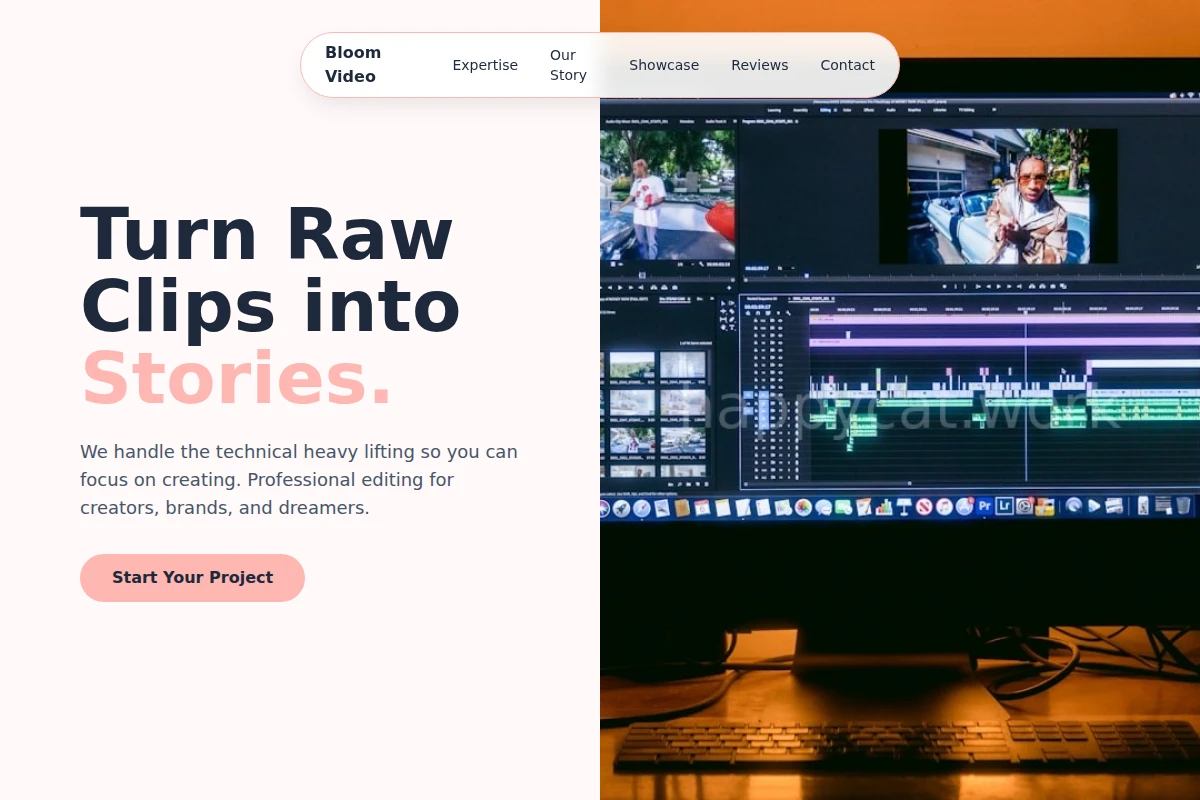 Bloom Video Editing