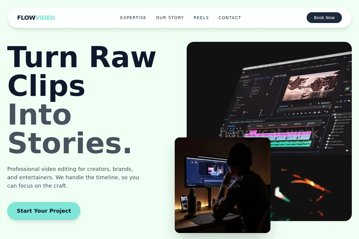 Flow Video Editing
